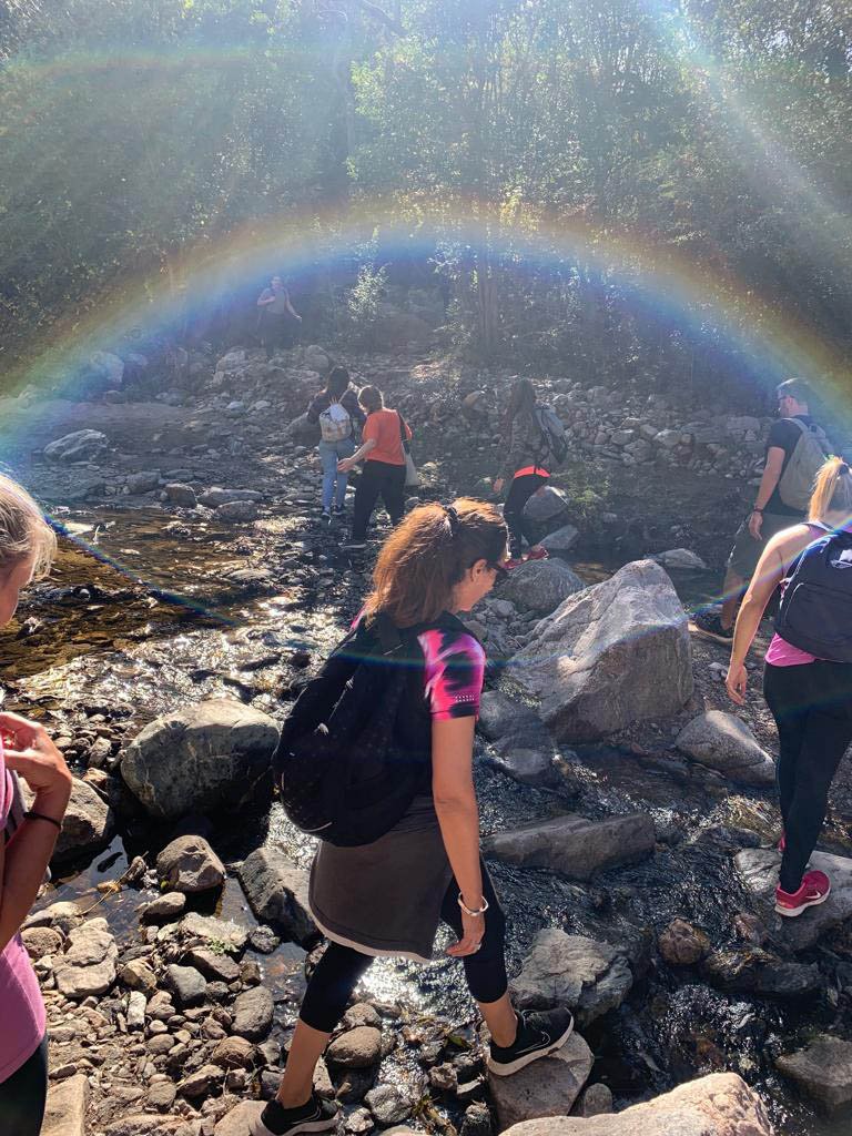 caminata + 50 trekking